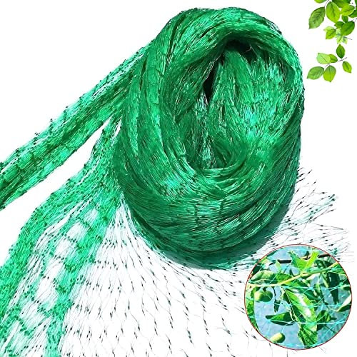 Rete da Giardino per Piante 2 metri x 10 metri Rete Sostegno Piselli Pomodori Frutti Rete Anti Uccelli Fori 15 x 15 mm Protezione Orto Coltivazione Piante Alberi Rete Resistente Agricoltura