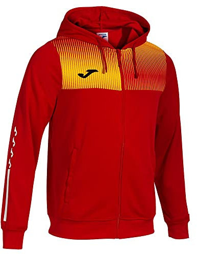 Joma Jacke mit kapuze mann Eco Supernova rot gelb