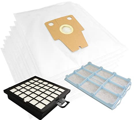 MisterVac 20 x Staubsaugerbeutel + Filter kompatibel mit Siemens VS08G2215 dynapower XXL