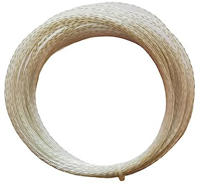 tieedhfu Racchetta per corde da tennis Filo in nylon Durezza media Diametro 1,35 mm Strumento di riparazione Articoli sportivi Accessori per attrezzature 12 metri, No.01