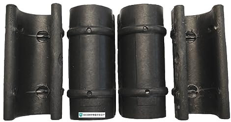Scorprotect® Folien Rahmen Rohr Gewächshaus Clip-Set 12 teilig