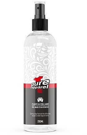 Pure Apparel - Cuffs and Collars Pre-Wash Stain Remover - 250ml