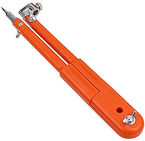 SENRISE Präzisions-Bleistiftzirkel, 25 cm, verstellbar, für Holzbearbeitung, Metallbearbeitung, Lederarbeiten