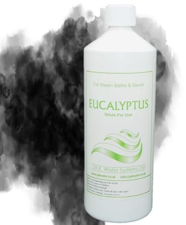 Sauna and steam Room Fragrance Milk 500ml Highly Concentrated Formula (Eucalyptus)