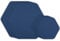 GEAR AID Tenacious Tape Hex 6,3 cm und 3,8 cm Formen, Micro-Ripstop-Reparaturflicken für den Außenbereich, zum Abziehen und Aufkleben von Löchern und Verbrennungen in Daunenjacken, Regenausrüstung,