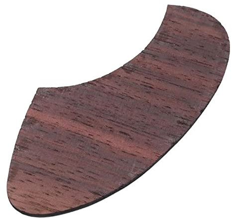Ukulele Pickguard Anti-Kratz-Ukulele Pickguard Platte Ersatz Teardrop Palisander Shield Ukulele Zubehör Ukulele Plektrum Guards Teardrop Ukulele Pickguard Praktischer Rosenholzschild