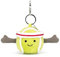 Jellycat Amuseables Tennisball-Taschenanhänger, 6,3 cm, Sport-Plüsch-Schlüsselanhänger, Geschenk für Sportfans, Tennis-Design