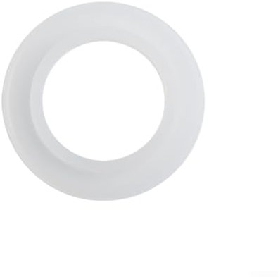 Joint d'évier, de baignoire à lèvre, joint de lavabo pour joint de baignoire, joint de vidage de lavabo, convient pour l'évacuation de lavabo de type poussoir (38 x 23,5 mm)