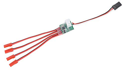 RC LED Lichtleiste Controller, PCB LED Lichtleiste Controller 3 Blitzmodi RC LED Lichtleiste Controller für ferngesteuerte Flugzeuge