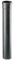 ALLINOX Tubo Acciaio Nero Per Stufa A Pellet Canale Da Fumo Modulo Canna Fumaria (DN 100 x 1000 mm)