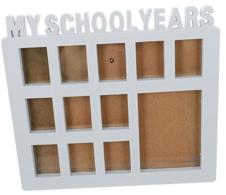 Cabilock Fotorahmen Für Schüler Rahmen Für Schultage Buch Schuljahr Bilderrahmen Boho Bilderrahmen Bilderrahmen Mein Erstes Fotoalbum Schul Bilderrahmen Heimdekoration