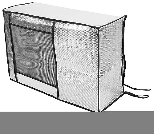 Cubierta de Aire Acondicionado, Cubiertas de Aire Acondicionado para Cubierta Exterior de Unidad de Aire Acondicionado de Papel de Aluminio, Unidad de Aire Acondicionado con