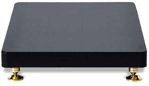 Audio-Sockabsorbierender Stand-Lautsprecher-Subwoofer-Ständer mit reinem Kupferspieß – Anti-Vibrationspad-Tablett, Regalhalterung für verbesserte Klangqualität und Stabilität