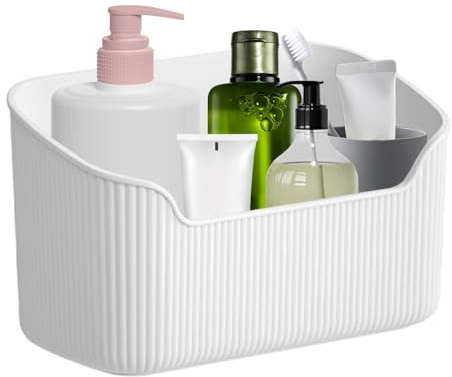 Desktop Storage Cosmetic Box - Skin Care Organizer - Easy Access Increased Capacity Safe Rounded Corners Organizer For Vanity, Desktop And Bathroom Countertop