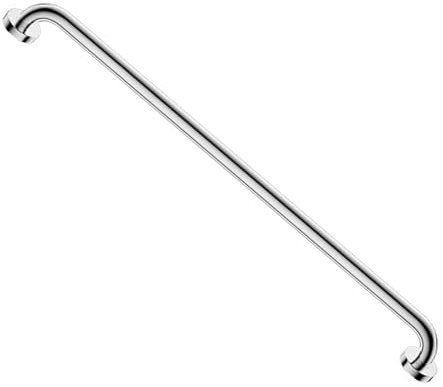 Maniglione Doccia di Sicurezza Per Bagno In Acciaio Inox, Maniglione Bagno Commerciali, Kit Corrimano per Scale con Maniglia, 440 Libbre, for Disabili Anziani(120cm)