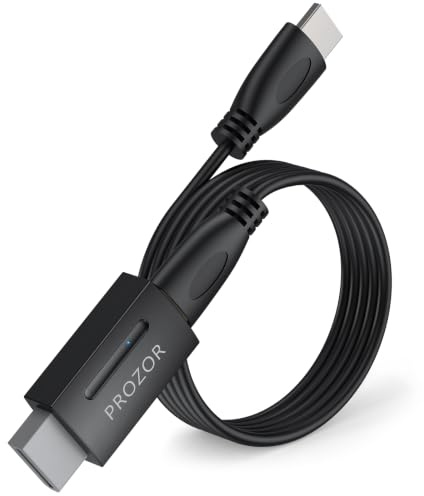 PROZOR Adaptateur Wii HDMI 1080p Plug Play Câble Inclus Non Compatible Mini