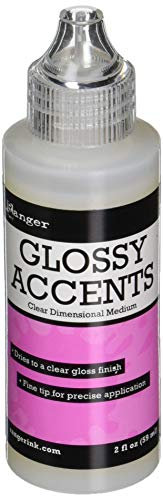 Ranger Glossy Accents, 17.8 x 10.2 x 3.6 cm, Durchsichtig