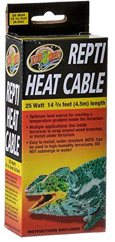 Cable riscaldati Repti Heat 25 W – 4.5 metri
