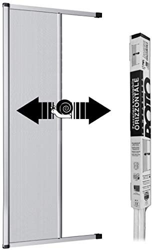 Heyac M231239-Zanzariera arrotolabile laterale 160 x 250, colore: bianco