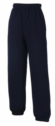 Fruit of the Loom Kids Unisex Premium 70/30 Jog Pants/Jogging Bottoms (7-8) (Deep Navy)