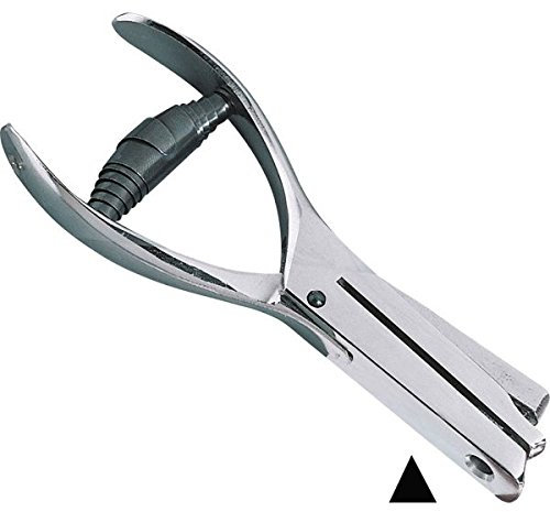 LEMAX® Lochzange, zum Markieren von Plaketten, Dreieck-Kerbform breit, Maultiefe 48mm
