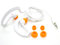 Onogal - Auricolari 4086 MP3 acquatici impermeabili IPX8 da bagno, piscina o spiaggia
