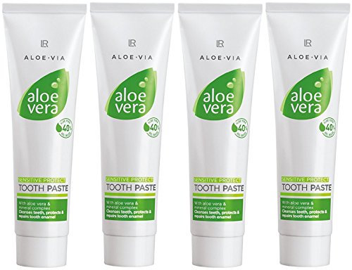 LR ALOE VIA Aloe Vera Schützende Zahnpasta Sensitive (4x 100 ml)