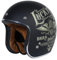 Origine Helmets Motorradhelm Primo Flying Wheel Black, Farbe: Schwarz, Größe: L