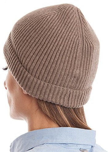 Dalle Piane Cashmere Damen Mütze 100% Kaschmir | Warme Kopfbedeckung für Stadt, Sport und Reisen, Herbst und Winter, Einheitsgröße, Geschenk für Sie, Made in Italy