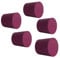 5X Bung Demijohn Rubber Cork - Solid NOT Drilled Un-Bored - Bottle Stopper