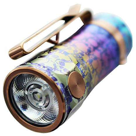 Fenix E16 Ti LED Schlüsselbundlampe 650 Lumen Phanthom Blue - neutralweiß