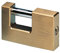 Lucchetto corazzato per saracinesca in ottone massiccio 60MM dim 77X50X16,5mm METALPLUS