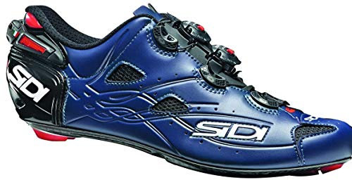 SIDI Herren Shot Radsportschuhe, Blau matt Schwarz, 47 EU