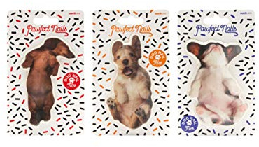 Suck UK - Dog Nail File | Dog Shaped Buffering Gift | Nail Filer | Emery Board Accessories | 3 Different Puppy Breed Designs | Claws File Buffer | Claws Salon Accessories