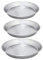 Pentalux Set 6pz (2X Parte 24cm 20cm 16cm) Pezzi Stampo tortiera conica Bassa in Alluminio ruoto per pastiera napoletana Pizza di Grano…