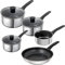 Kuhn Rikon Classic 5-Piece Non-Stick Mixed Cookware Set. 3 x Saucepans (16cm, 18cm & 20cm), 1 x Milk Pan (16cm) and 1 x Frying Pan (24cm). Oven Safe to 220 Degrees Celsius. Designed in Switzerland