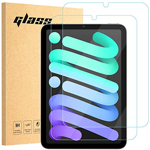 Whioltl 2 Piezas, Protector de Pantalla Compatible con iPad mini 6 (8,3 Pulgadas, Modelo 2021, 6.ª Generación), Cristal Vidrio Templado, 9H,Alta Definicion,Anti-Arañazos, Screen protector