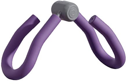 Henoot Oberschenkeltrainer für Zuhause Hüfttrainer Innerer Oberschenkel Trimmer Arm Beintrainer Beckenbodentrainer Fitnessgeräte für EIN Armtraining Beintraining, Purple