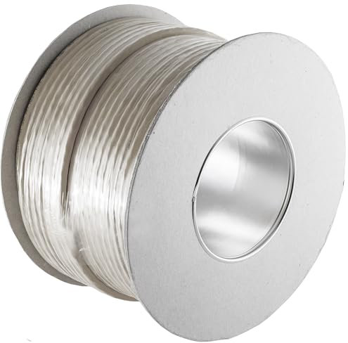 1aTTack.de Cavo di rete CAT 6, CAT.6, PVC, cavo di installazione CAT6, cavo di rete, cavo dati Gigabit in rame Ethernet, 50 m