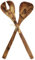 HOFMEISTER® Lot de 2 couverts à salade en bois d'olivier 31 cm