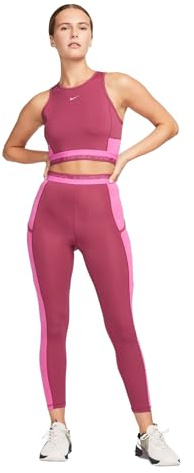 Nike Pro Dri-FIT Women's Cropped Training Tank Top Small