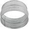 Raccord de tuyau rond de 120 mm de diamètre - Connecteur de conduit de ventilation en métal - Rallonge de purge - Raccord de tuyau en métal galvanisé - Raccord de ventilation pour sèche-linge