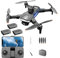 Drohne mit Kamera 4K, Anfänger Drohne Faltbare FPV Quadcopter Drohne mit GPS-Rückkehr, Höhenerhaltung, Start/Landung mit Einem Klick, Orbitalflug, Vermeidung, Gestenfoto/Video, 25 Minuten Flugzeit