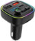 Joselin Transmisor FM Bluetooth Adaptador de Radio para Coche Bluetooth PD 20W, Tipo C y QC3.0, Compatible con Tarjeta TF/Llave USB