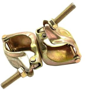 Stamped Scaffolding (Cross), Scaffolding Coupling with Collar Nut, Scaffolding Clamps for Anchor Rods, Swivel Coupling, Drop Forged Double Coupler for Scaffold Connections