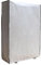 WANGCEPLSD Copertura Condizionatore Esterno, Impermeabile e Antivento, Telo Esterno Anti-Neve Anti-Polvere, Copertura Pompa di Calore, Tessuto Oxford 600D(Silver,145x42x98cm/57x16x38in)