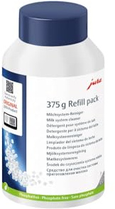 JURA Original - Mini Tablets for Milk System Cleaning for 125 Cleanings - TÜV-Certified Hygiene - 375 g Refill Bottle - 24332, White