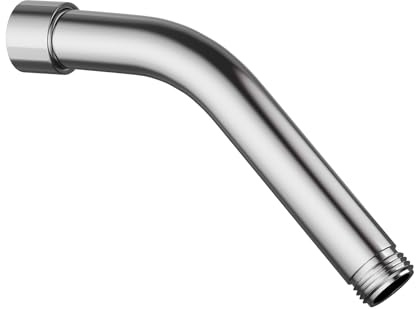 OFFO Tube Prolongateur de Douche en Acier Inoxydable 304 de 15,3 cm, Bras de Douche Extensio de G1/2, Rallonge pour Pommeau de Douche, Accessoires de Douche pour Salle de Bain
