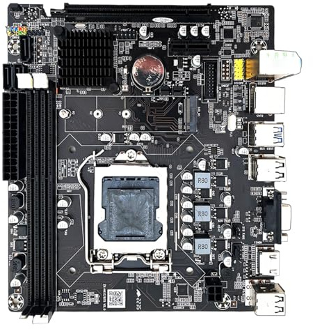 APGLSXY Robusta scheda madre per computer B75 DDR3 con capacità di 32 GB e processore socket 1155 Scheda madre di terza generazione