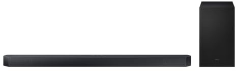 Samsung HW-Q610GH Q-Series 3.1.2-Kanal Surround-Soundbar für Fernseher, TV-Lautsprecher mit kabellosem 6,5-Subwoofer, Kabellos Dolby Atmos, Q-Symphony, Game Mode Pro für 3D-Gaming-Sound, Alexa